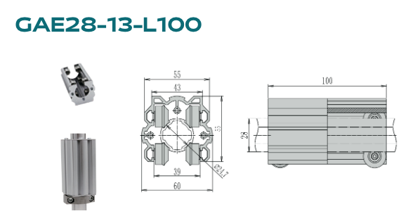 GAE28-13-L100 - DTECH