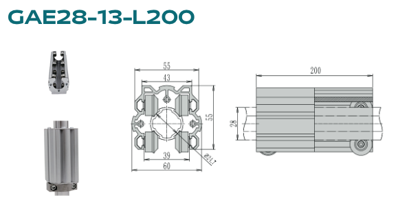 GAE28-13-L200 - DTECH